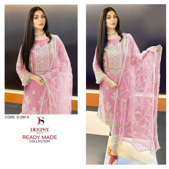 D 295 By Deepsy Readymade Pakistani Suits Catalog
